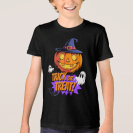 Trick or treat! Halloweenavond Tri-Blend Shirt