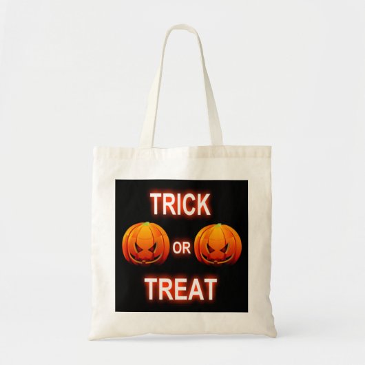 Trick or treat handtas pompoenen (Voorkant)