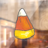 Trick or treat Happy Halloween Candy Corn Decor Raamsticker (Vel 2)