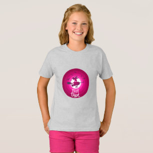 Trick or treat Happy Halloween Costume voor meisje T-shirt