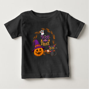 Trick or treat, Happy Halloween, Funny Pumpkin Cat