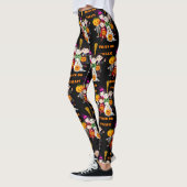 Trick or treat Happy Halloween Kinder in kostuums Leggings (Links)