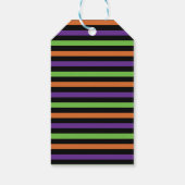 Trick or treat Happy Halloween label Cadeaulabel (Achterkant)