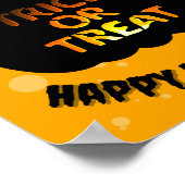 Trick or treat Happy Halloween Poster (Hoek)