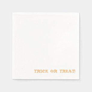 Trick or treat! Happy Halloween servet