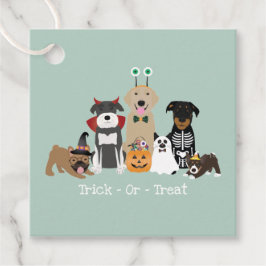 Trick or treat Happy Halloween Spooky Pet Costumes Bedankjes Labels