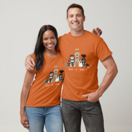 Trick or treat Happy Halloween Spooky Pet Costumes T-shirt