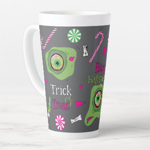 Trick or treat Happy Halloween Sweet Death + Snoep Latte Mok