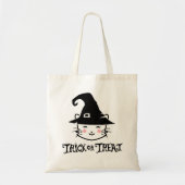 Trick or treat Happy Halloween Tote Bag (Voorkant)