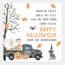 Trick or treat Happy Halloween