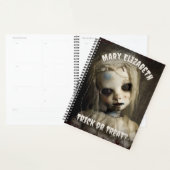 Trick or treat Haunted Doll 80s Horror Planner (Display)