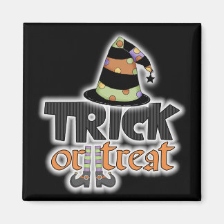 Trick or treat Heks Pet Halloween Magneet