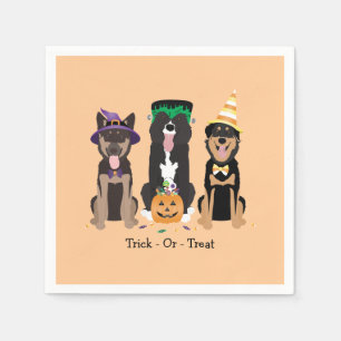 Trick or treat honden in Halloween Costumes Servet