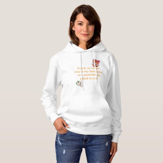 Trick-or-treat Hoodie (Voorkant volledig)