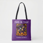 Trick or Treat Horse Tote Bag (Voorkant)