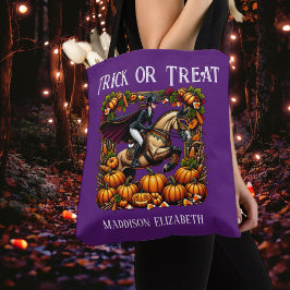 Trick or Treat Horse Tote Tote Bag