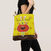 Trick or treat, ik heb honger tote bag (Dichtbij)