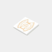 Trick or treat in planten lijst post-it® notes (Schuin)