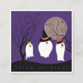 Trick or treat informatiekaartje (Voorkant)