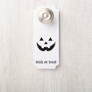 Trick or treat Jack o lantaarn aangepaste Hallowee Deurhanger
