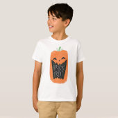Trick or treat Jack-O-Lantern T-shirt (Voorkant volledig)