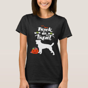 Trick or treat Jack Russell Dog Halloween Costume T-shirt