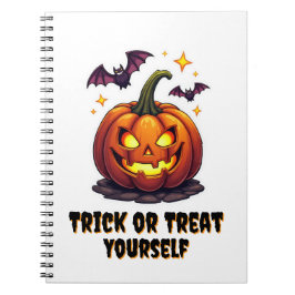 Trick or Treat jezelf Halloween Notitieboek