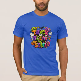 Trick Or Treat Jezelf Halloween Vibes T-shirt