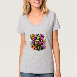 Trick Or Treat Jezelf Halloween Vibes T-shirt