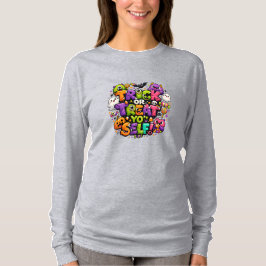 Trick Or Treat Jezelf Halloween Vibes T-shirt