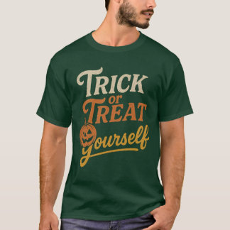 Trick or treat jezelf t-shirt