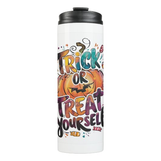 Trick or treat jezelf thermosbeker (Voorkant)
