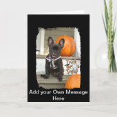 Trick or treat kaart (Voorkant)