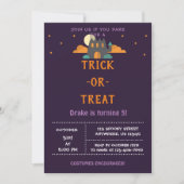 Trick or treat kaart (Voorkant)