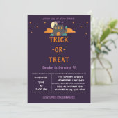 Trick or treat kaart (Staand voorkant)