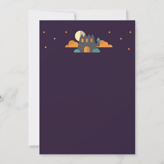 Trick or treat kaart (Achterkant)