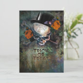 trick or treat kaart (Staand voorkant)