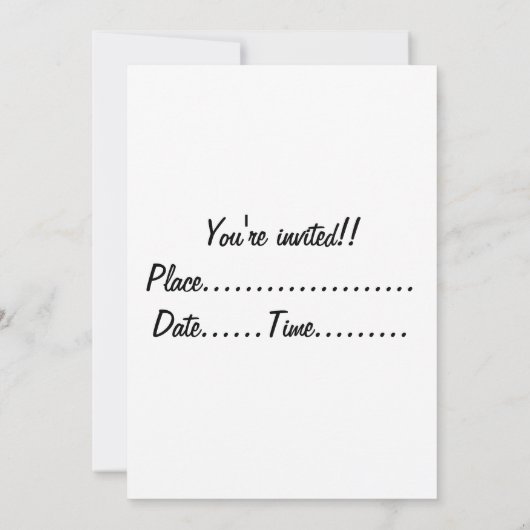 trick or treat kaart (Achterkant)