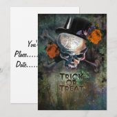 trick or treat kaart (Voorkant / Achterkant)