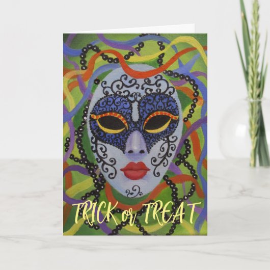 Trick or treat kaart (Voorkant)