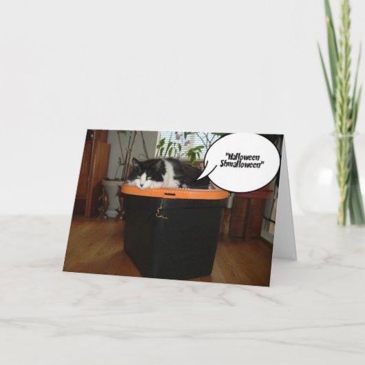 Trick or treat kaart (Voorkant)