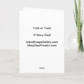 Trick or treat kaart (Achterkant)