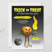 Trick or treat kaart (Voorkant)