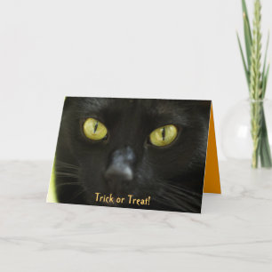 Trick or treat kaart
