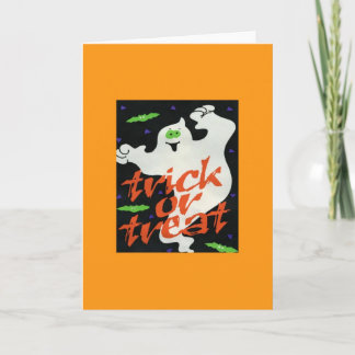 Trick or treat kaart