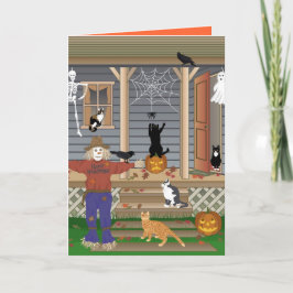 Trick or treat kaart