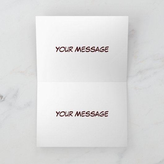 Trick or treat-kaart kaart (Binnen)