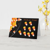 Trick or treat Kandy Korner Kaart (Gele Bloem)