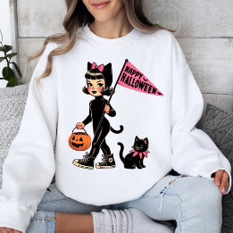 Trick or treat Kat Design Halloween Trui