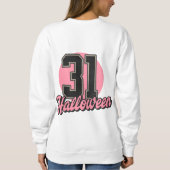 Trick or treat Kat Design Halloween Trui (Achterkant)